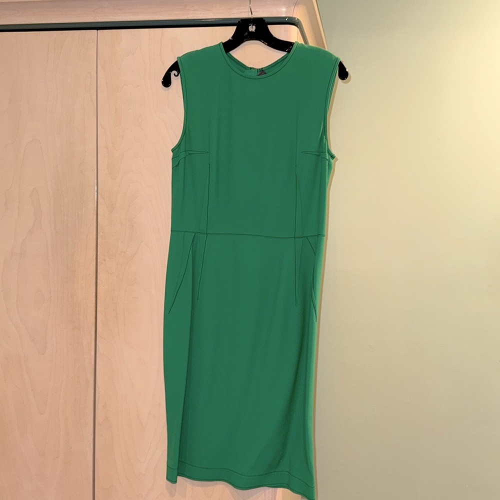 Lanvin dress Emerald green